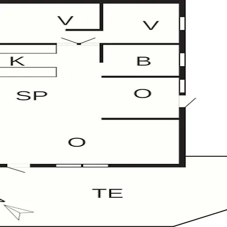 6 Person In Vaeggerlose Feriehus